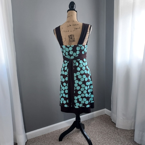 Speechless, women's brown/teal strappy size medium dress - Picture 2 of 4